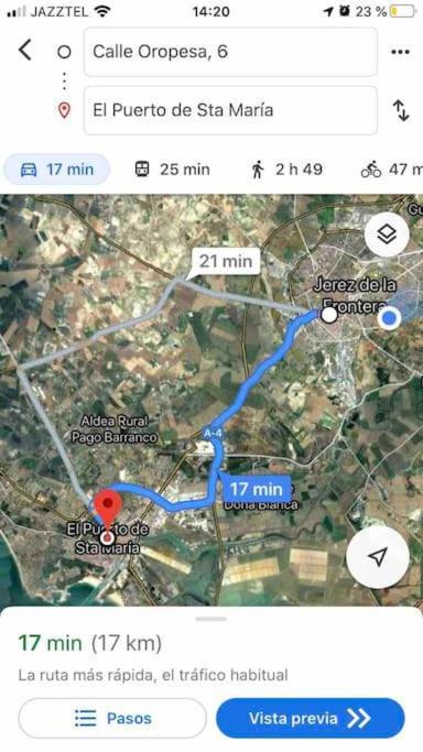Апартаменти Atico En Pleno Centro De Jerez Sin Ascensor Херес-де-ла-Фронтера Екстер'єр фото